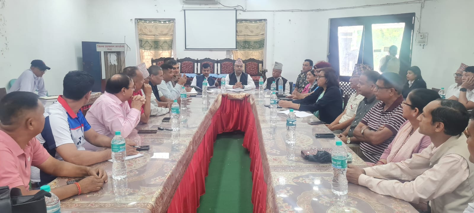 जिल्ला विपद् व्यवस्थापन समिति (DDMC) को बैठक (२०८२।०१।१६)