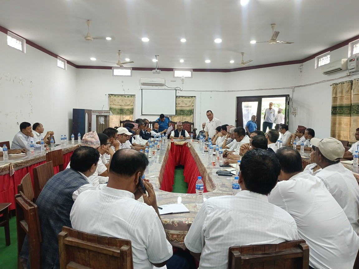 कार्यालय प्रमुखको नियमित मासिक बैठक (२०८२।०३।०५)