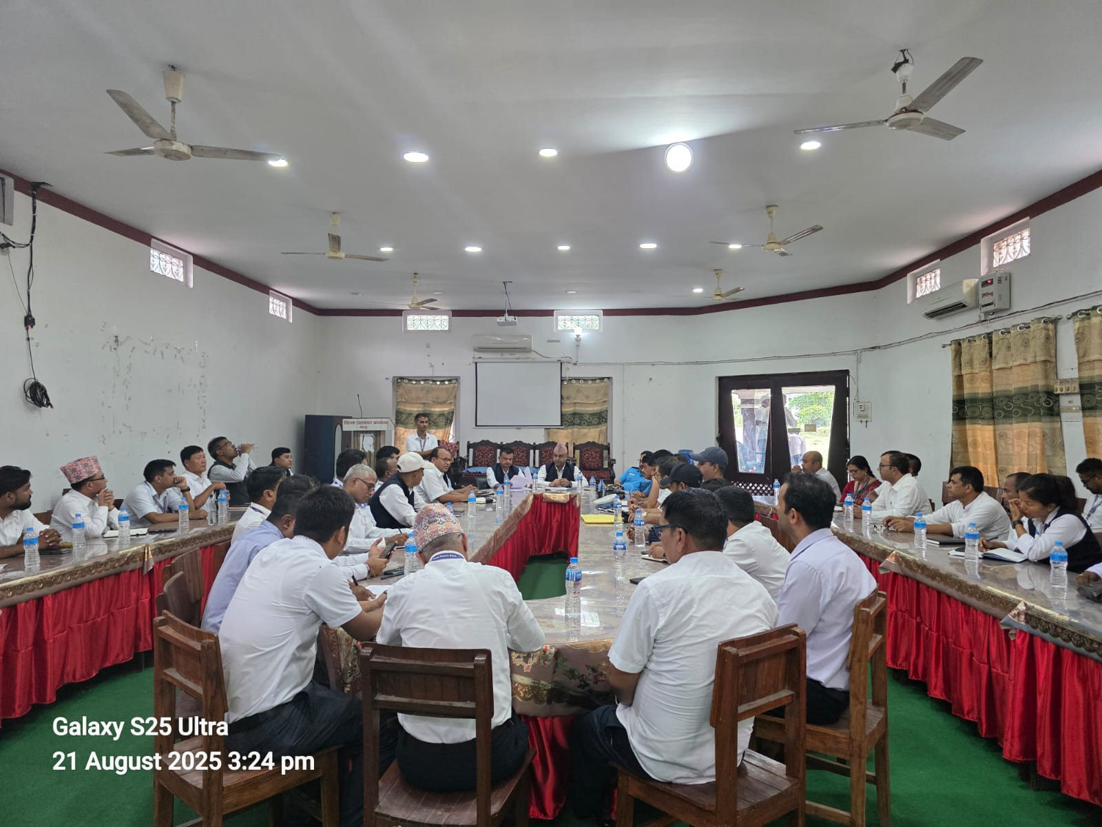 कार्यालय प्रमुखको नियमित मासिक बैठक (२०८२।०५।०५)