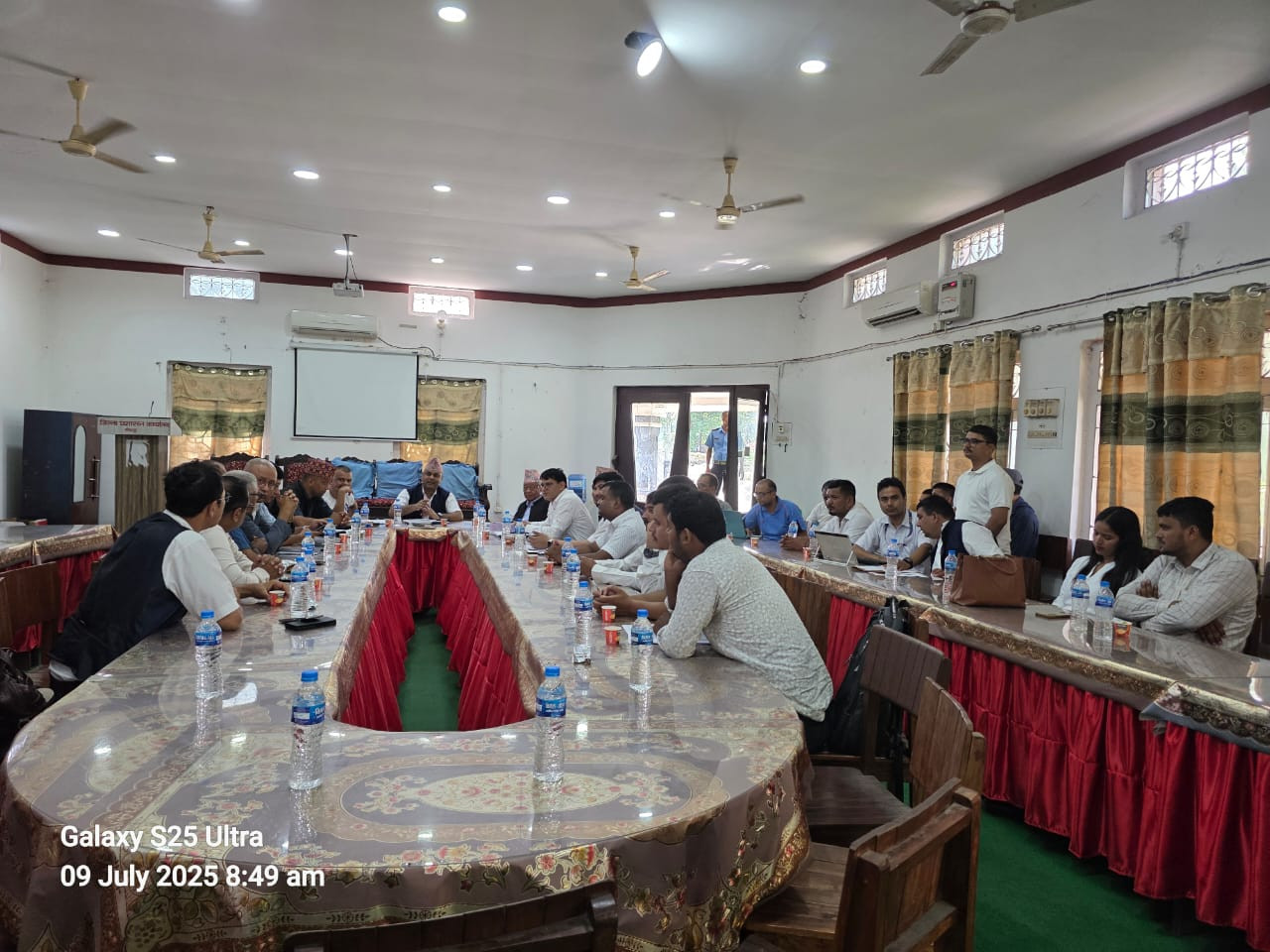 आ.व.२०८२/०८३ का लागि जग्गाको न्यूनतम् मूल्याङ्कन समितिको बैठक (२०८२।०३।२५)