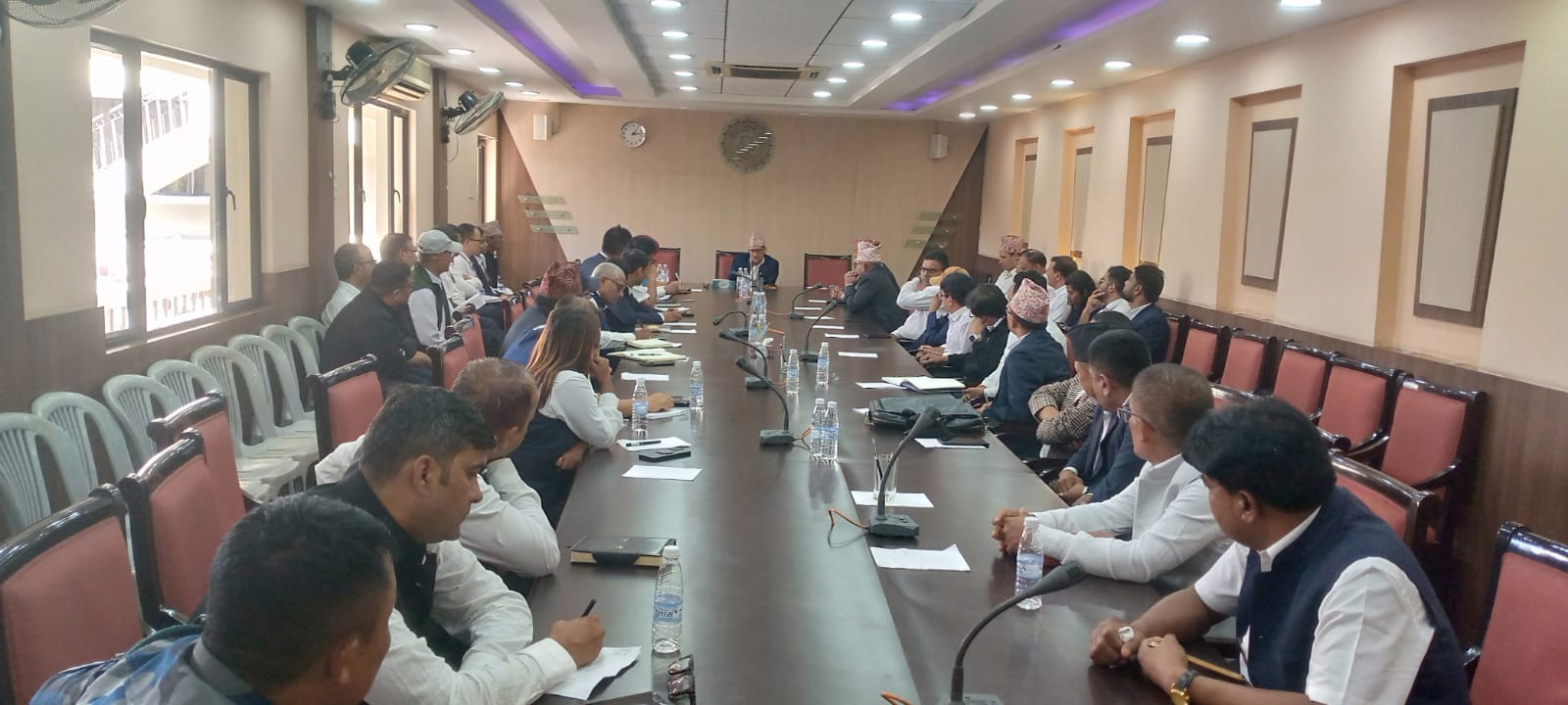 जिल्लास्थित कार्यालय प्रमुखसँगको बैठक_ २०८२।०७।१८